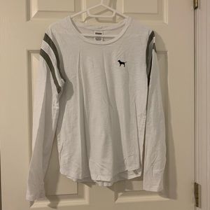 Pink long sleeves tee